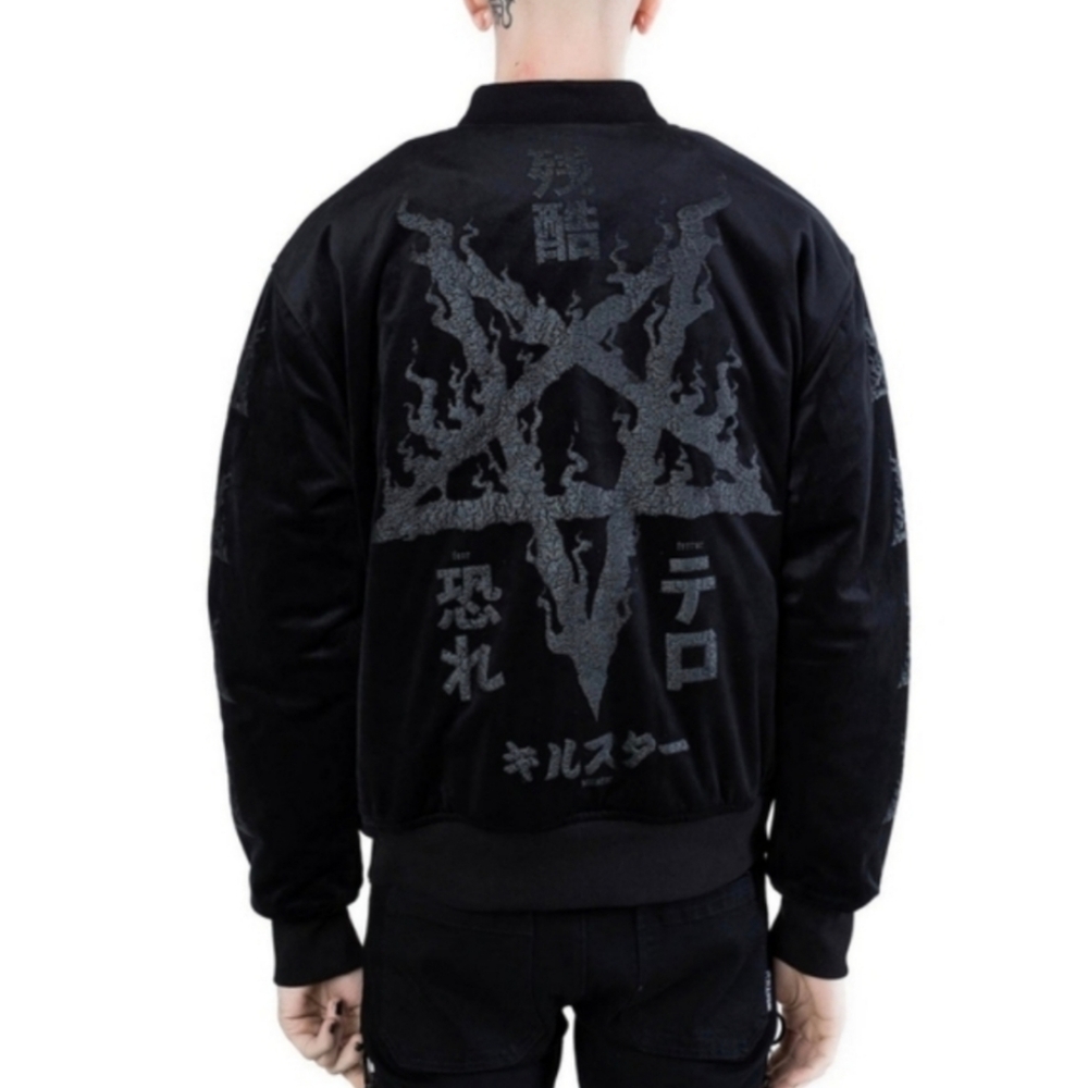 Killstar Night Terror Varsity Jacket [Men's]